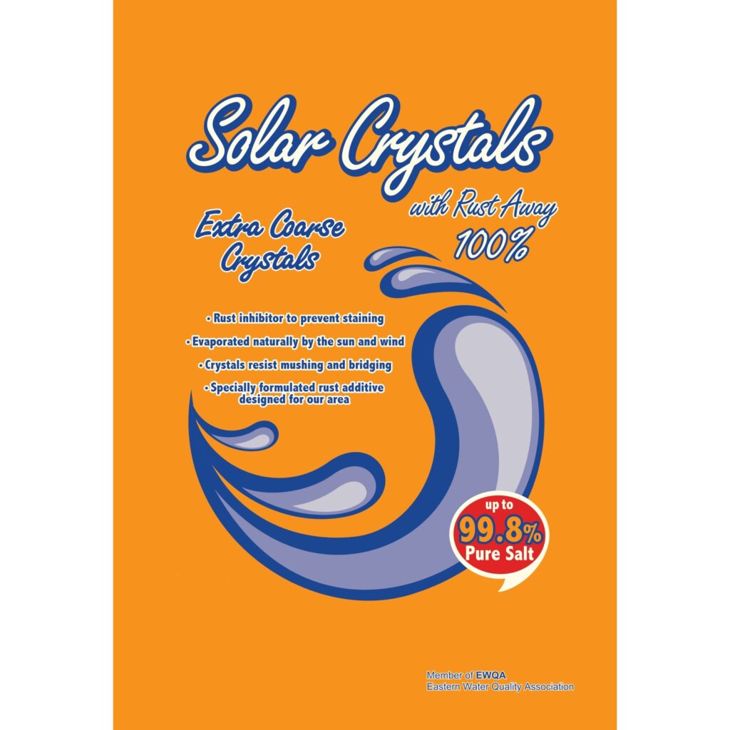 Solar Crystals (w/ Rust Away) 50 LBS Bag